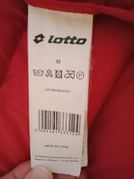 Kurtka zimowa męska Lotto roz. M