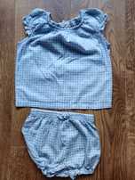 H&M sukienka/koszulka +spodenki rozmiar 74