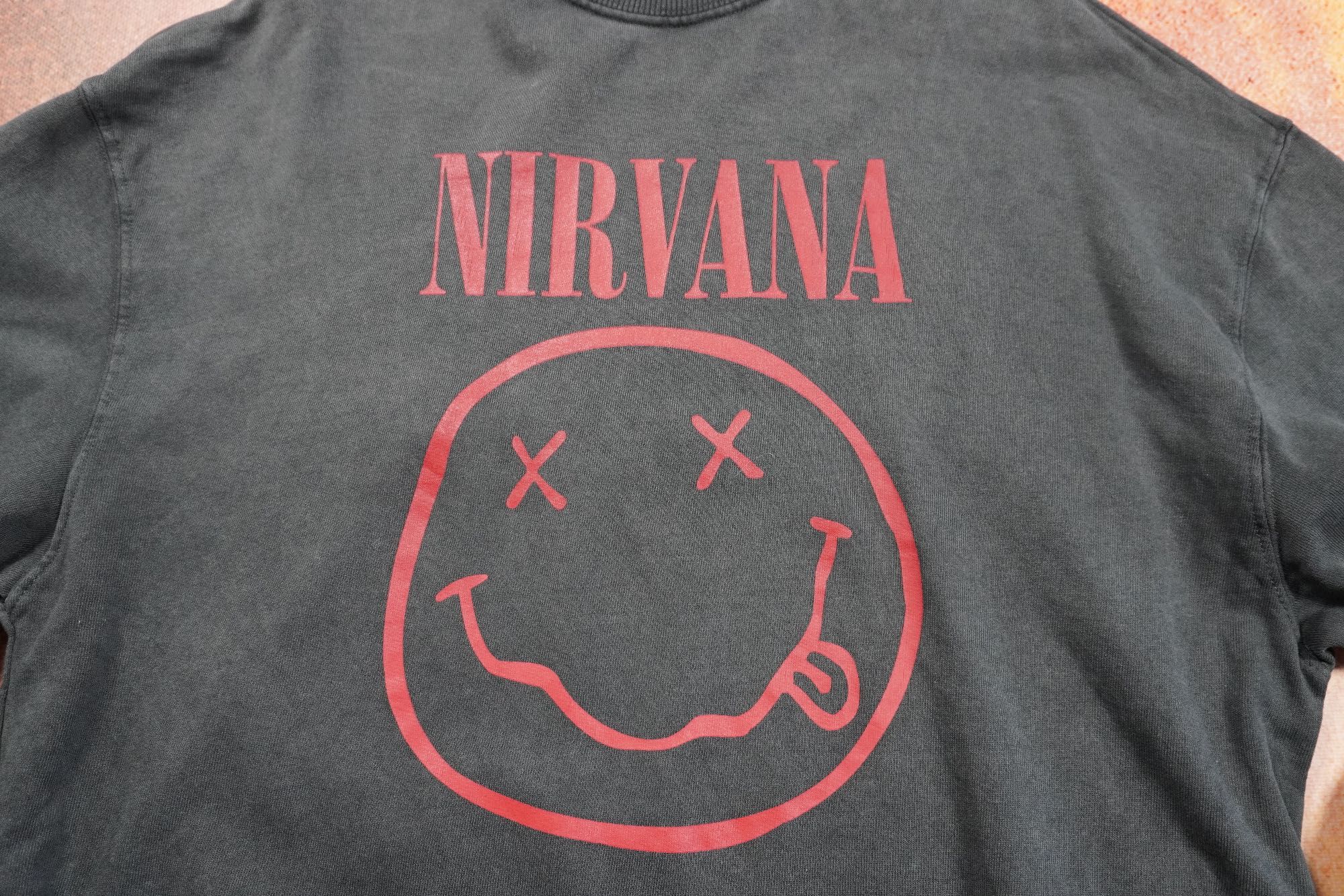 Nirvana bluza damska oversize XS/M y2k 90s