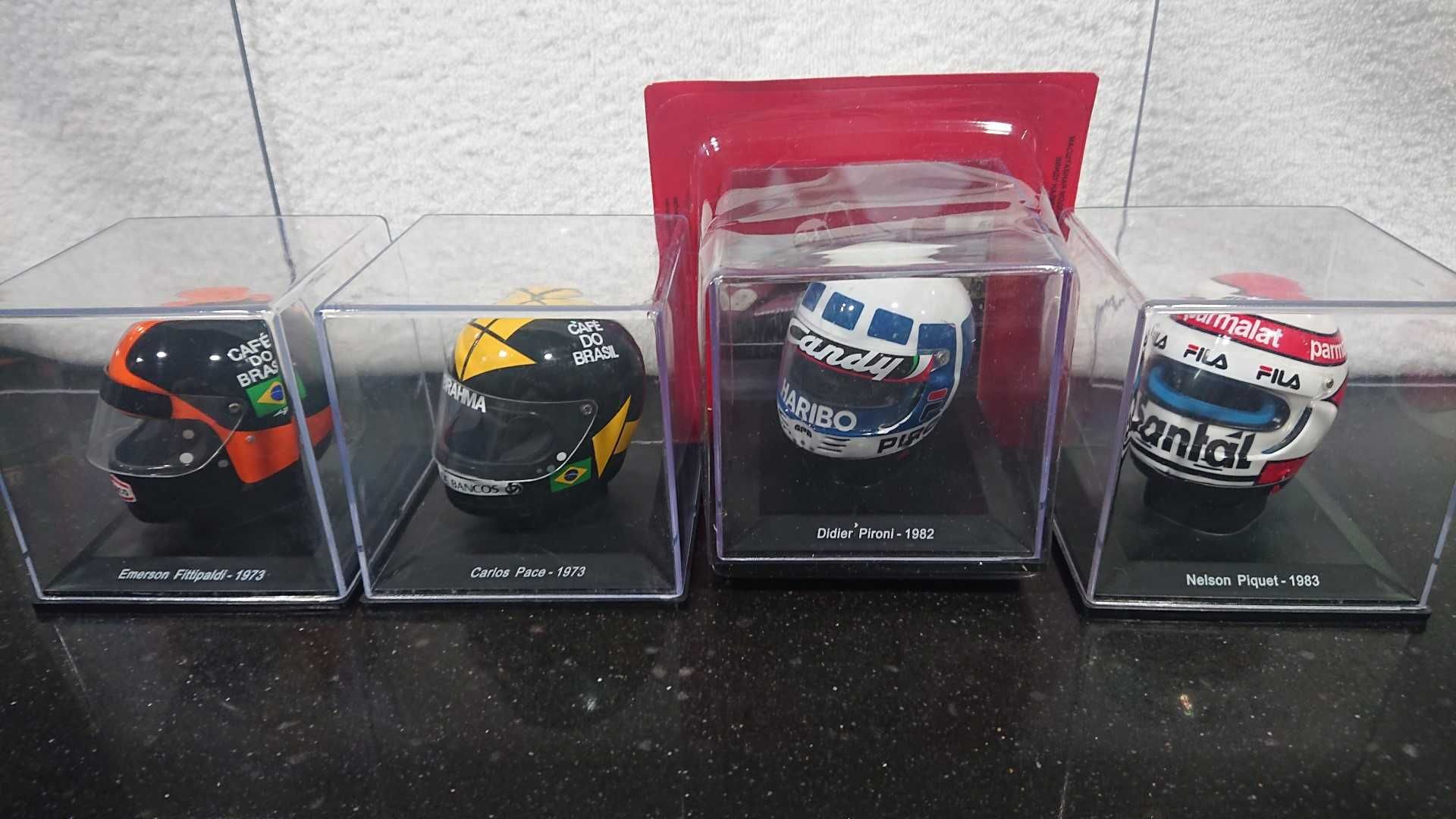 35 Capacetes Pilotos F1 - SPARK (Escala 1/5)