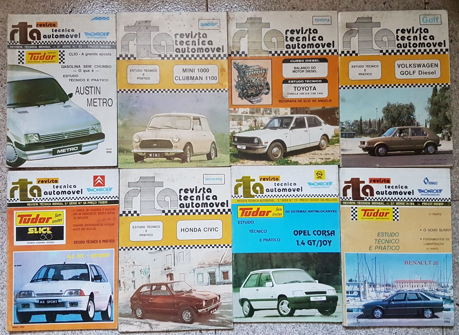 Revistas Tecnicas Automóvel