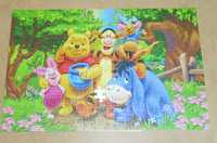 Puzzle 260 kawałków Winni the Pooh, firma Trefl. 60x40 cm.