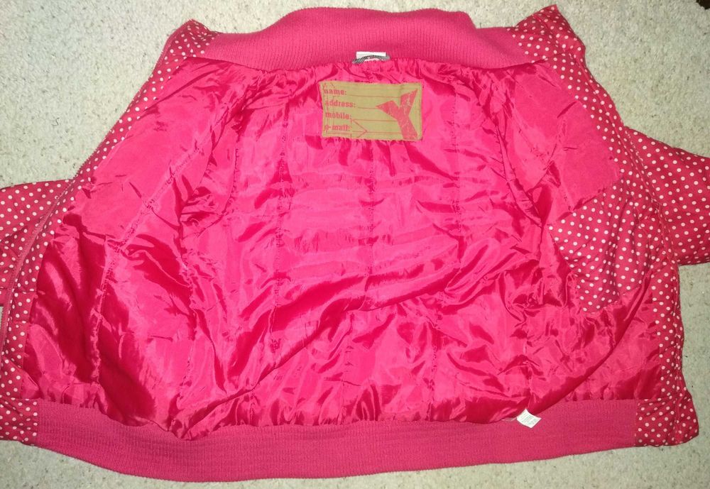 yigga курточка підліток тепла дівчинка горох осінь демі зима