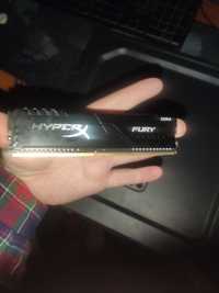 DDR4 8GB (2X4GB) 3000 MHZ HyperX fury black kingston fury