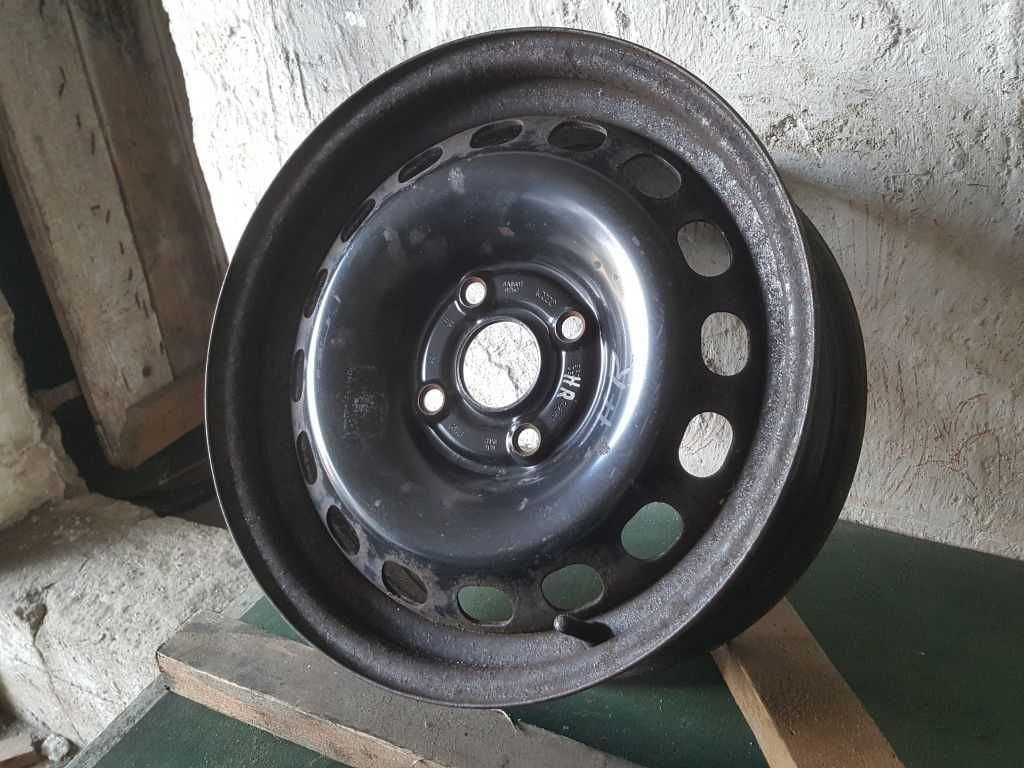 Felga Stalowa Audi 80 90 R15 4x108 6JX15H2 ET 37 centr 57,1mm