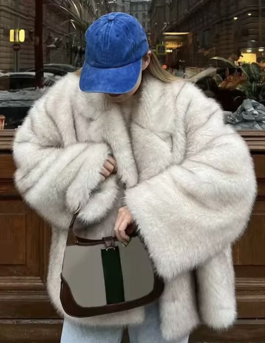 Розкішна еко шуба шикарна шубка