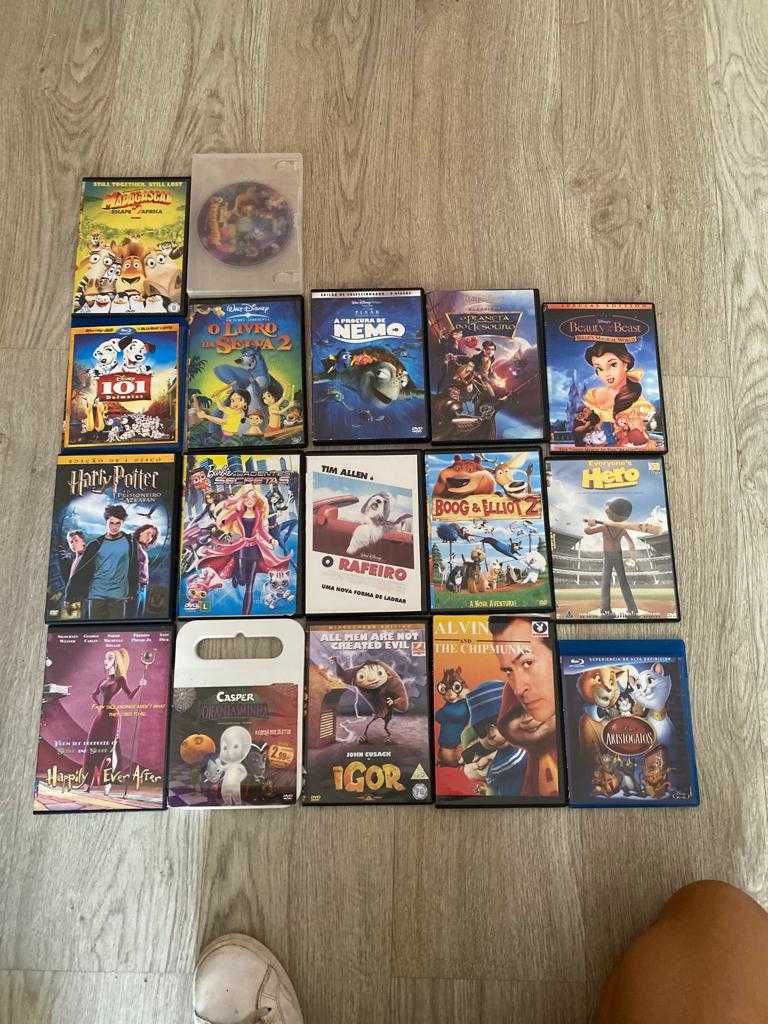 dvds de filmes variados