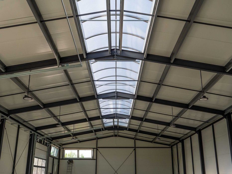 Hala Ocieplana 12x36x5m Magazynowa Warsztat PIR Stalowa 432m2