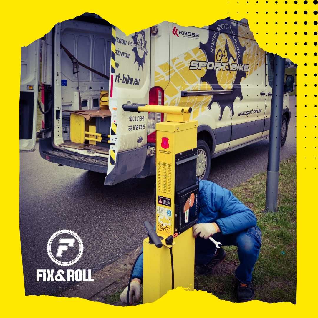 Fix&Roll – Nowoczesne Stacje Naprawy Rowerów dla Firm i Instytucji