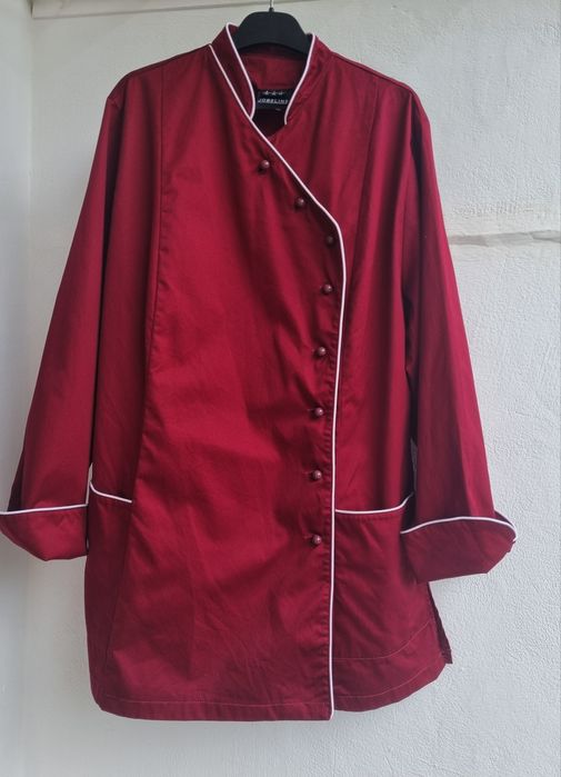 56/XXL халат медичний спецодяг для медиків поварів куртка поварська