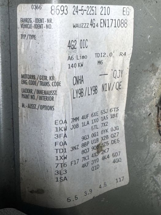 Двигун мотор CNHA audi a4 a5 а6 q5