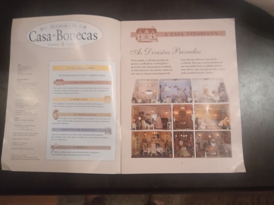 Nunca saiu da caixa Casa de bonecas nova + acessórios+ guias de montag