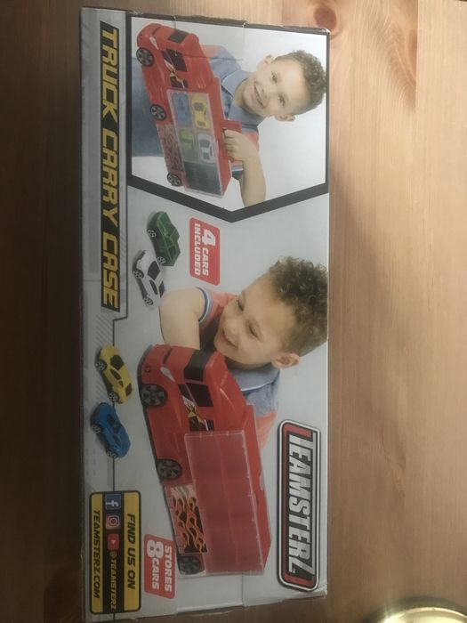 Авто трейлер, погрузчик, фура с машинками, Truck carry case.