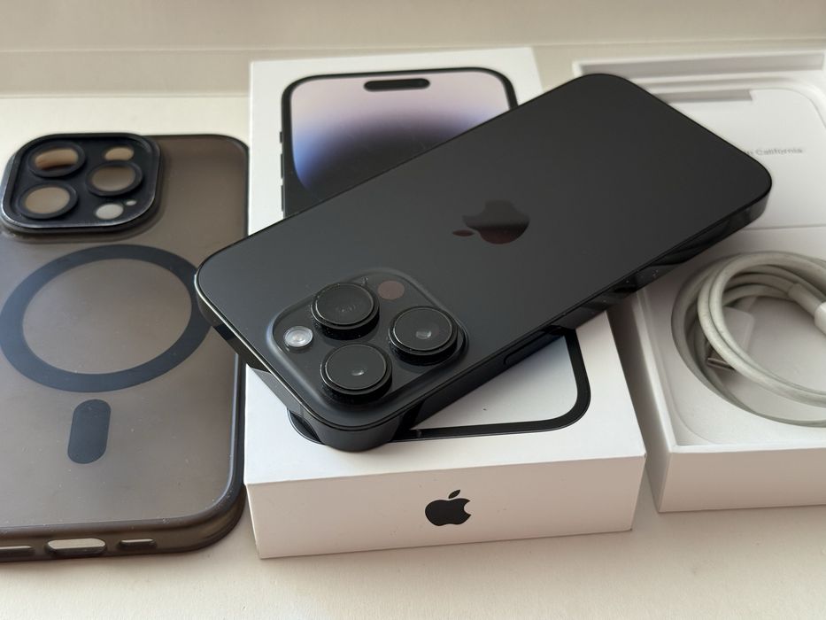 iPhone 14 PRO IDEALNY Black 128Gb