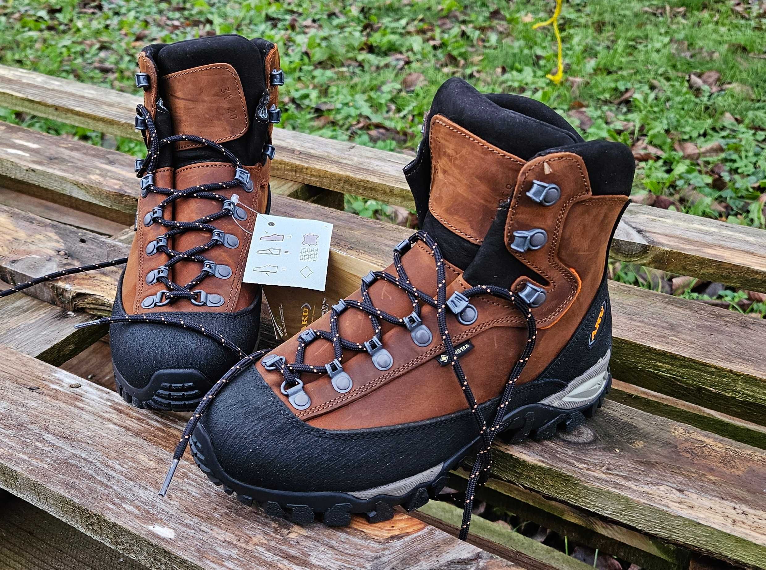Damskie buty trekkingowe AKU Zenith II GTX Gore Tex 36 Brown 636.1