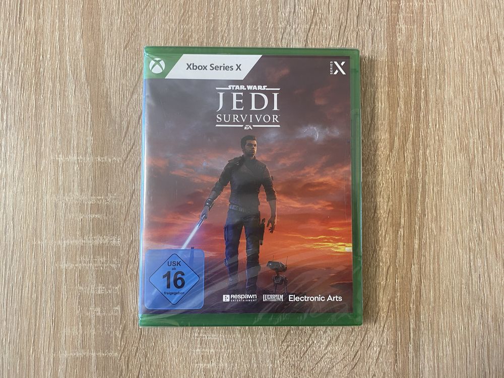 Nowa gra Jedi Survivor Xbox Series X Zafoliowana