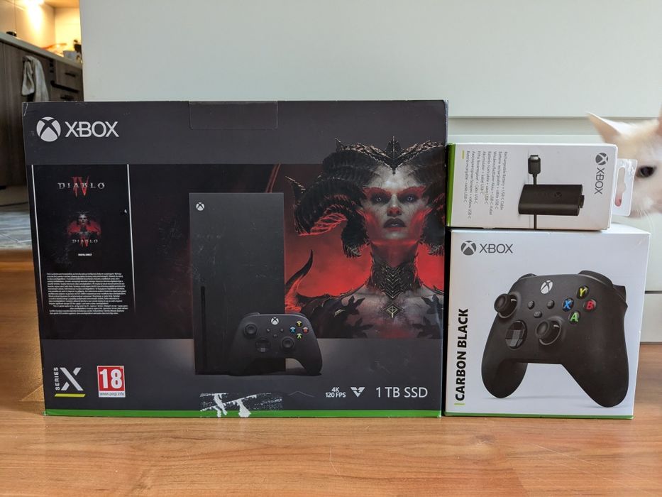 Xbox Series X 1TB + pad + gra GRATIS