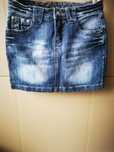 Spudniczka mini jeans 158