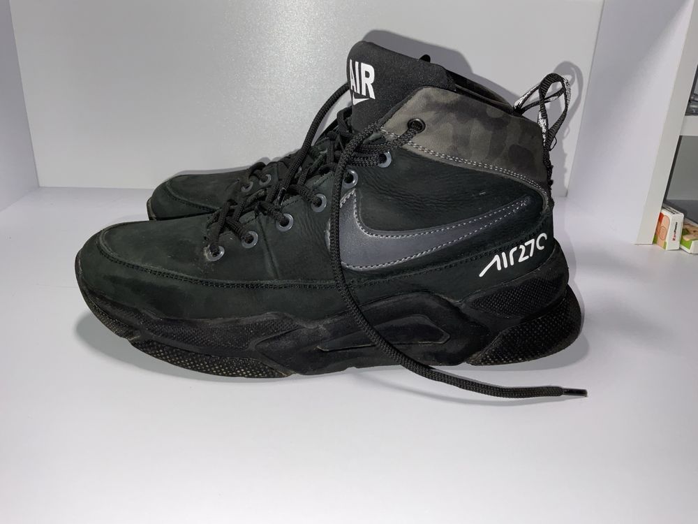 Чоловічі зимові черевики Nike Air  чорні