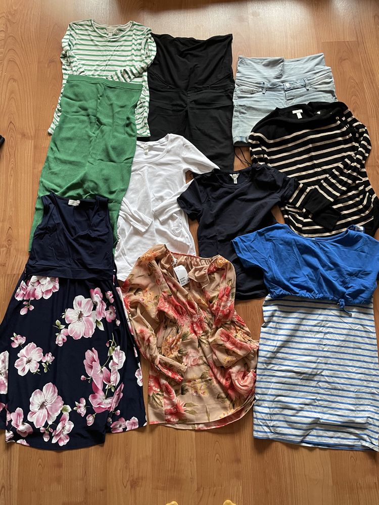 Paka zestaw ubrań ciążowych / Ubrania ciążowe / H&M MAMA