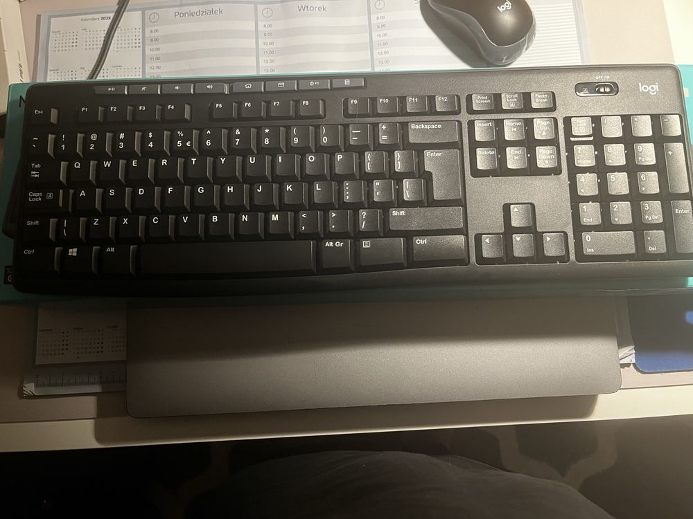 Zestaw bezprzewodowy logitech