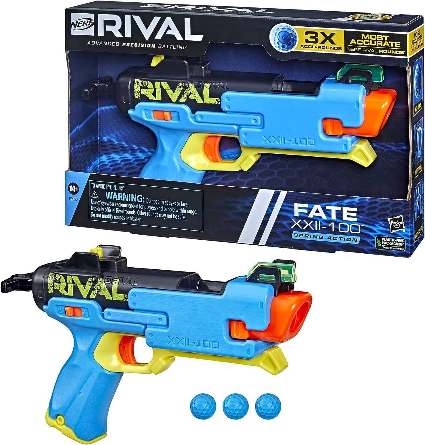 ОРИГИНАЛ! Бластер Нерф Ривал Nerf Rival Fate XXII-100