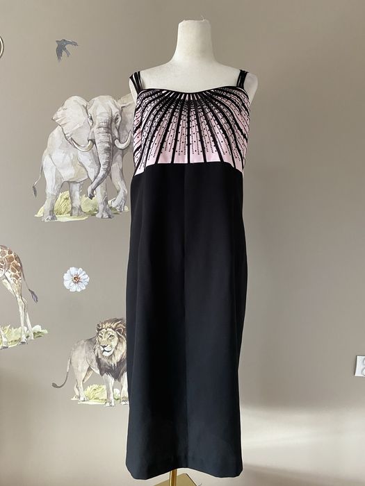 Elegancka wieczorowa sukienka okazjonalna wesele plus size 52/54