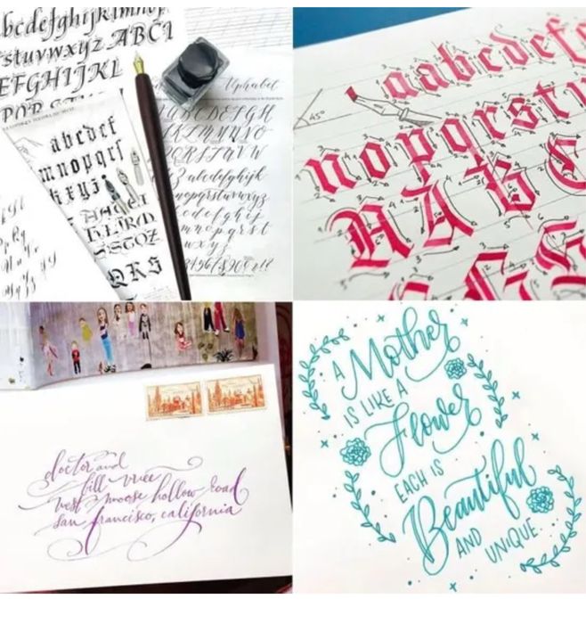Zestaw do kaligrafii Plotube Calligraphy Set pióro tusz