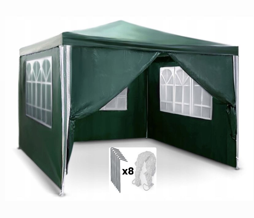 Pawilon namiot ogrodowy handlowy 3x3 wodoodporny