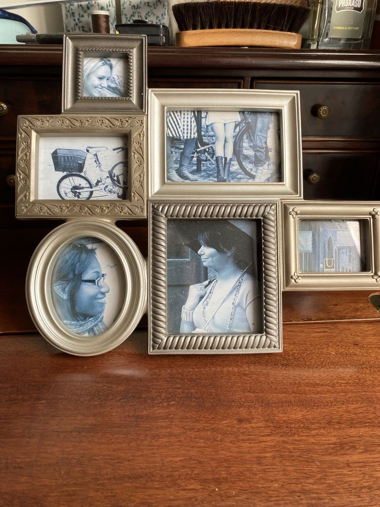 Moldura para 6 fotografias