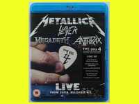 Metallica Slayer Megadeth Anthrax The Big 4 Live from Sofia 2x bluray