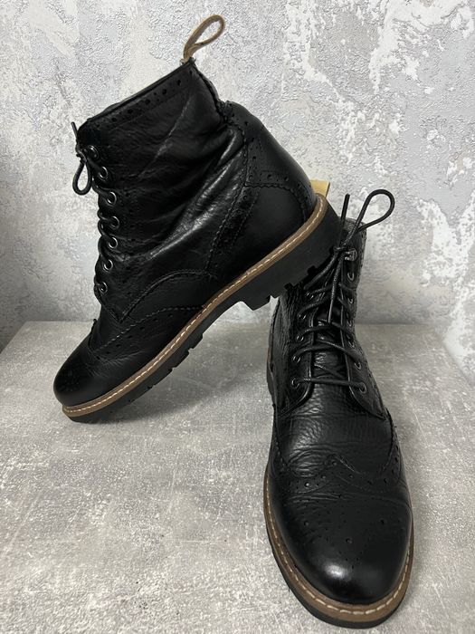 Черевики броги шкіряні Clarcs 100% оригінал