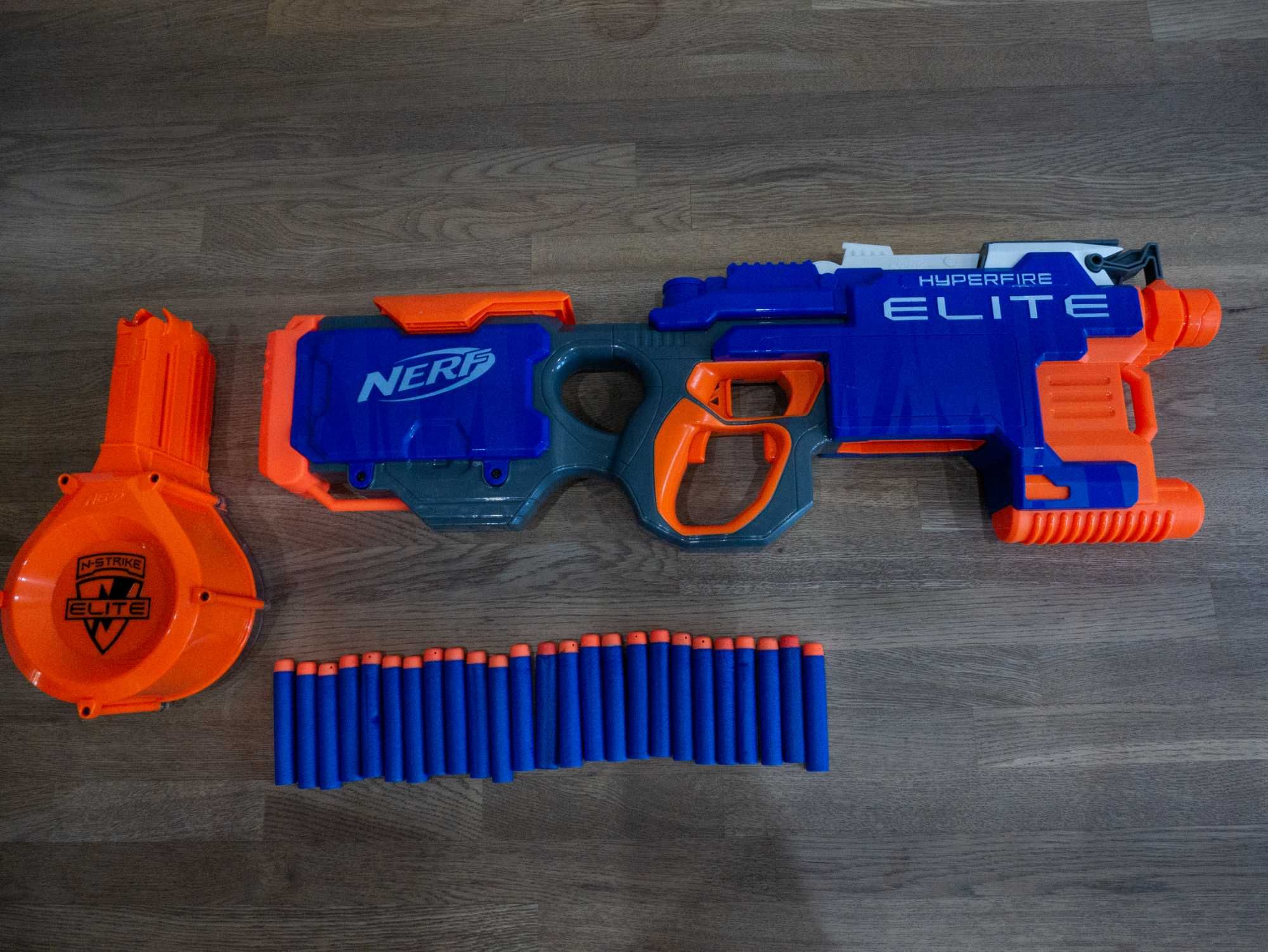 NERF Elite Hyperfire + 25 strzałek