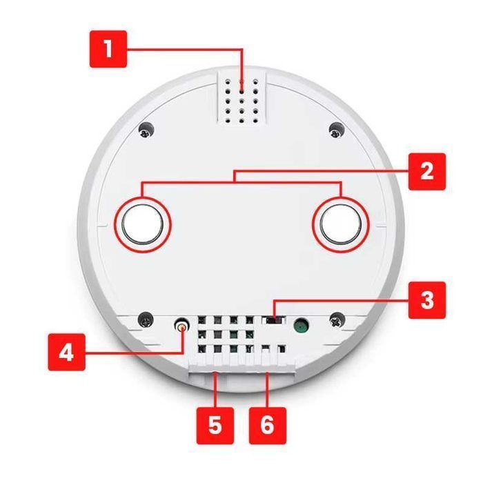 Termohigrometr Wifi 3M Tuya Smartlife Wilgotność Temperatura -40 +120