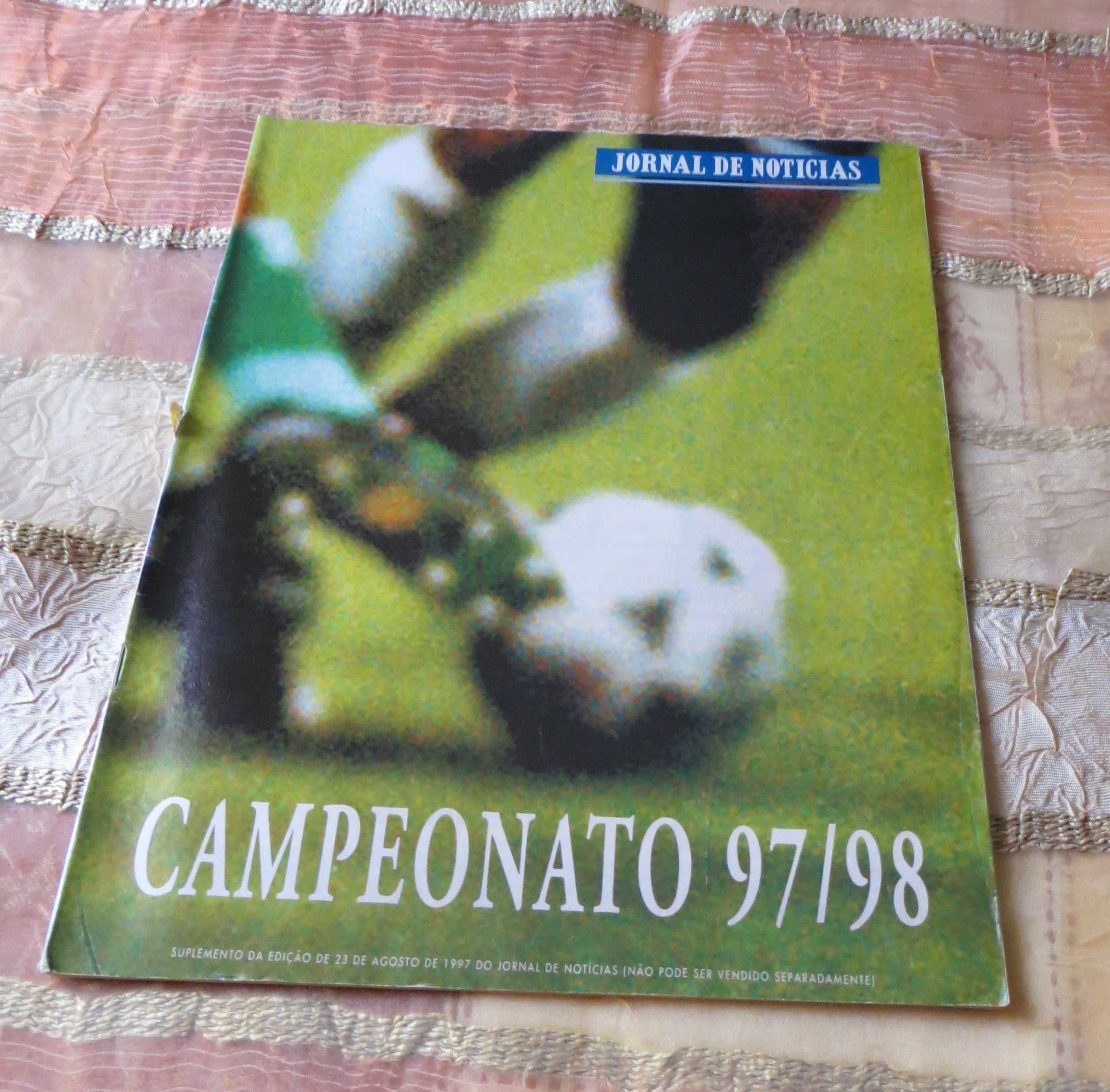 Revista JN Campeonato 97/98 - Oferta VHS c/ jogos