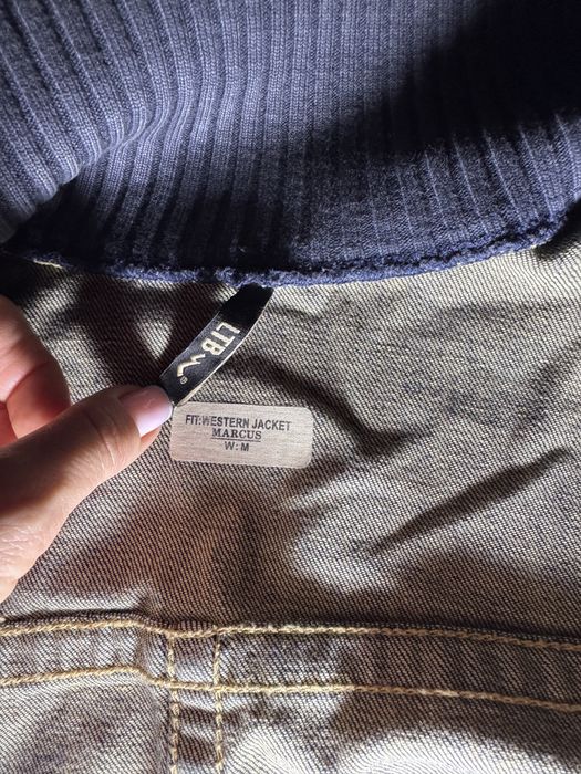 Джинслва куртка бомбер чоловіча ltb