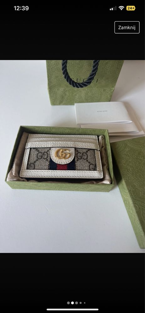 Gucci Ophidia cardcase GG