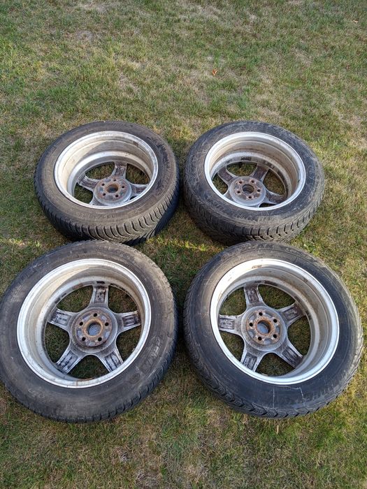 ALUFELGI ENZO KBA 45717 7Jx16H2 ET35 + opony zimowe 205x55xR16