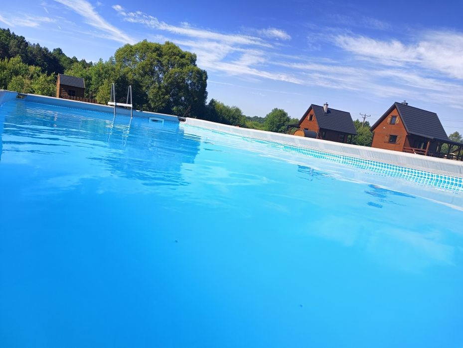 BIESZCZADY luksusowe caloroczne nowe domki mini ZOO&BASEN&Strefa SPA