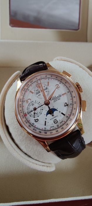 Zegarek Atlantic Worldmaster Zegarek Atlantic Moonphase Limited Editio