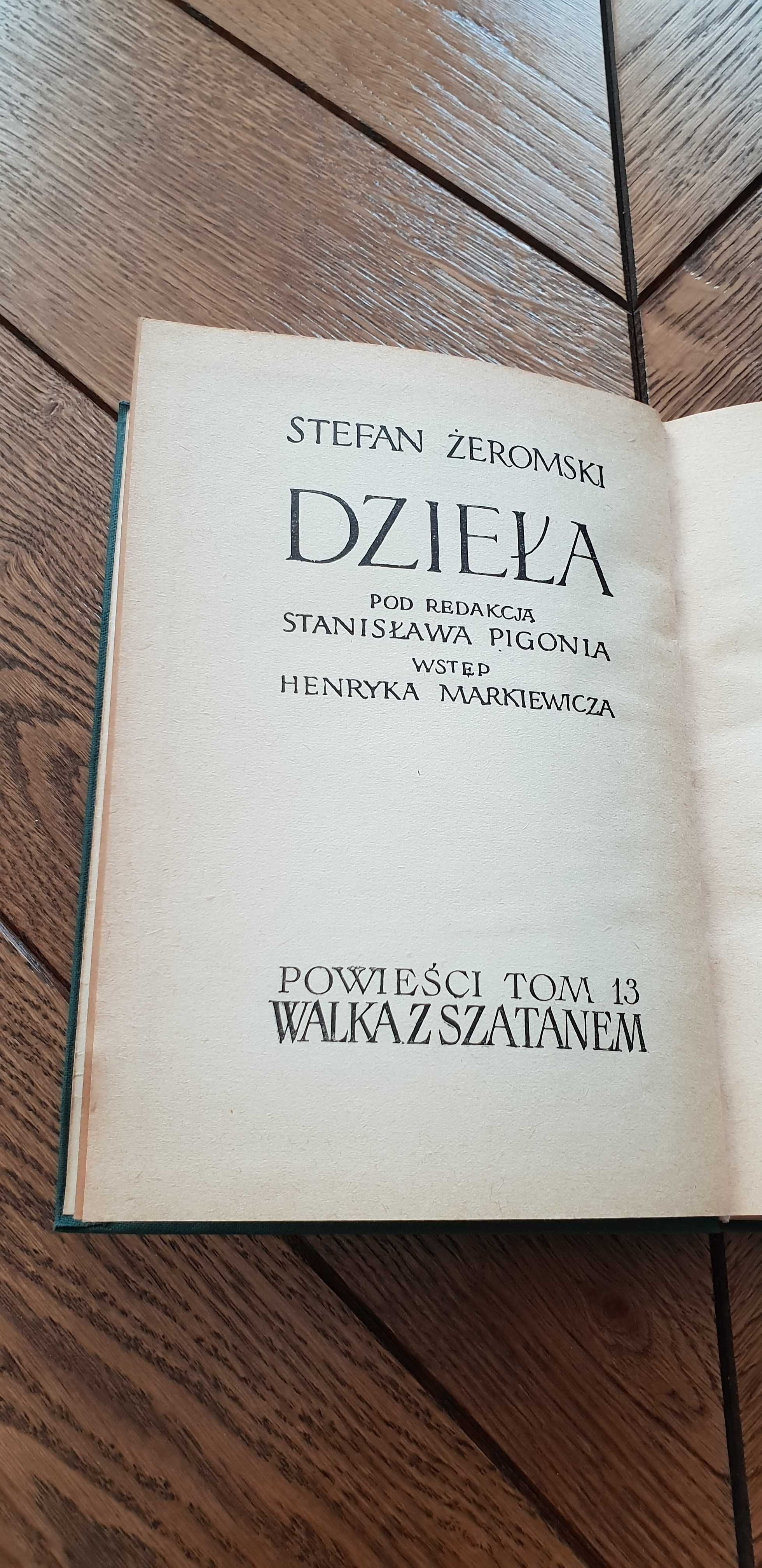 Książka rok 1956 "Charitas" Stefan Żeromski