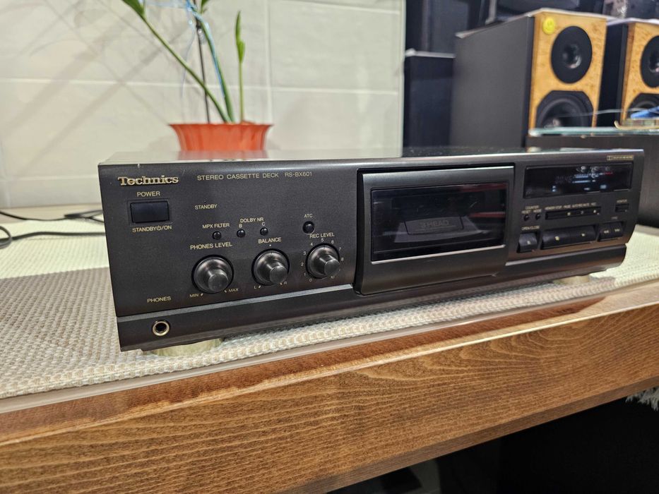 Касетна дека Technics RS-BX601 (3 Head, HQ, Made in Japan)