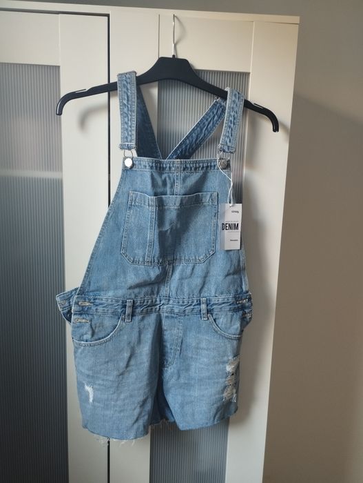Ogrodniczki jeansowe r.38 Nowe Sinsay