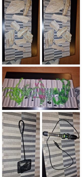 Akwarium + wyposazenie