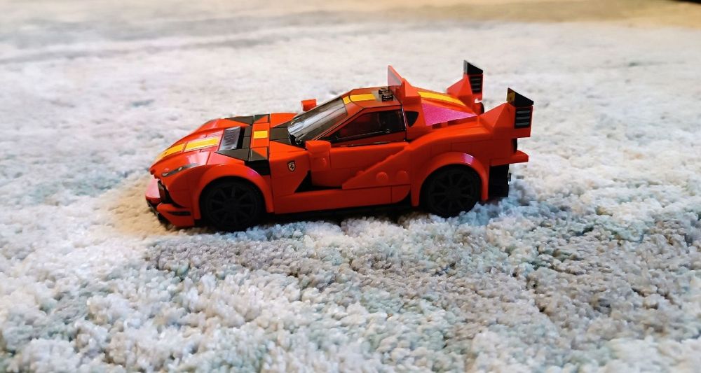 Машинка Ferrari Lego. Феррари Лего,в сборке, Новая