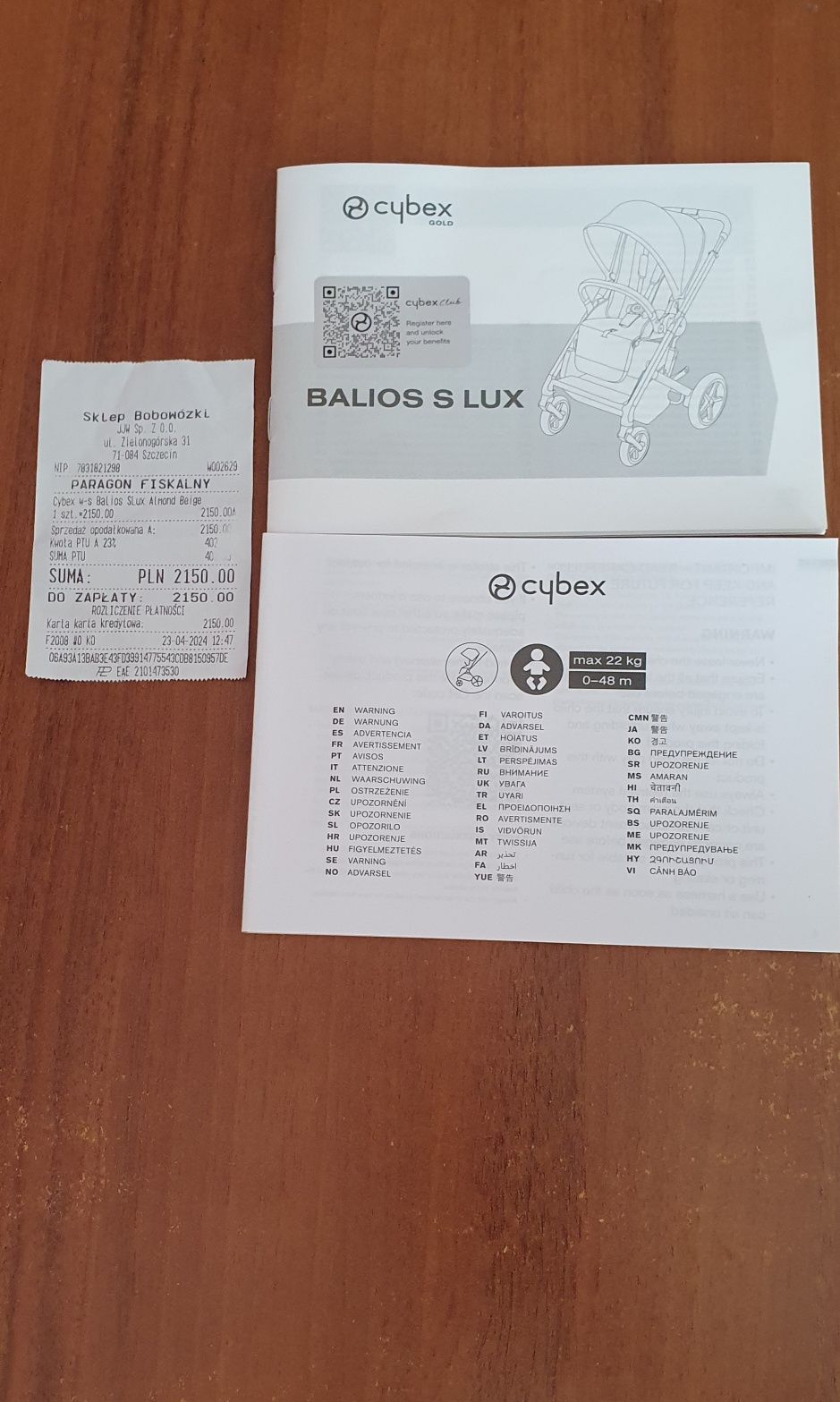 Spacerówka Cybex  Balios S lux