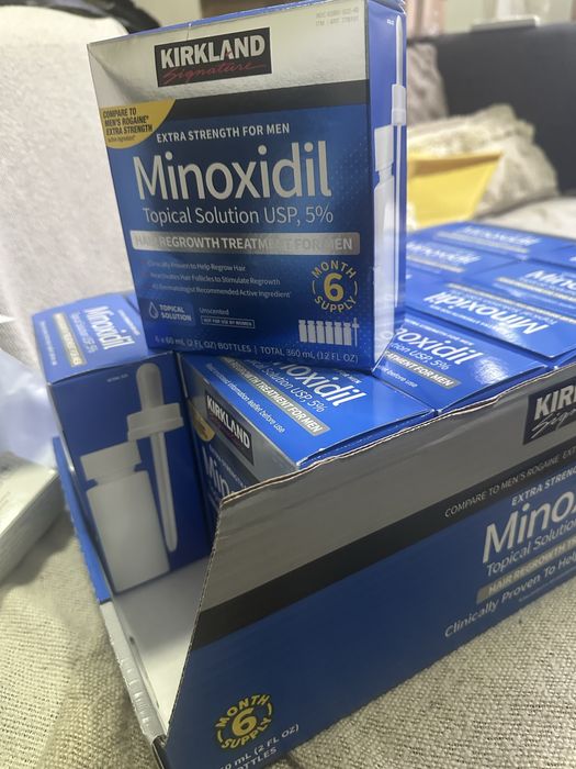Minoxidil 100 % original a pronta entrega-kirkland e Foligain