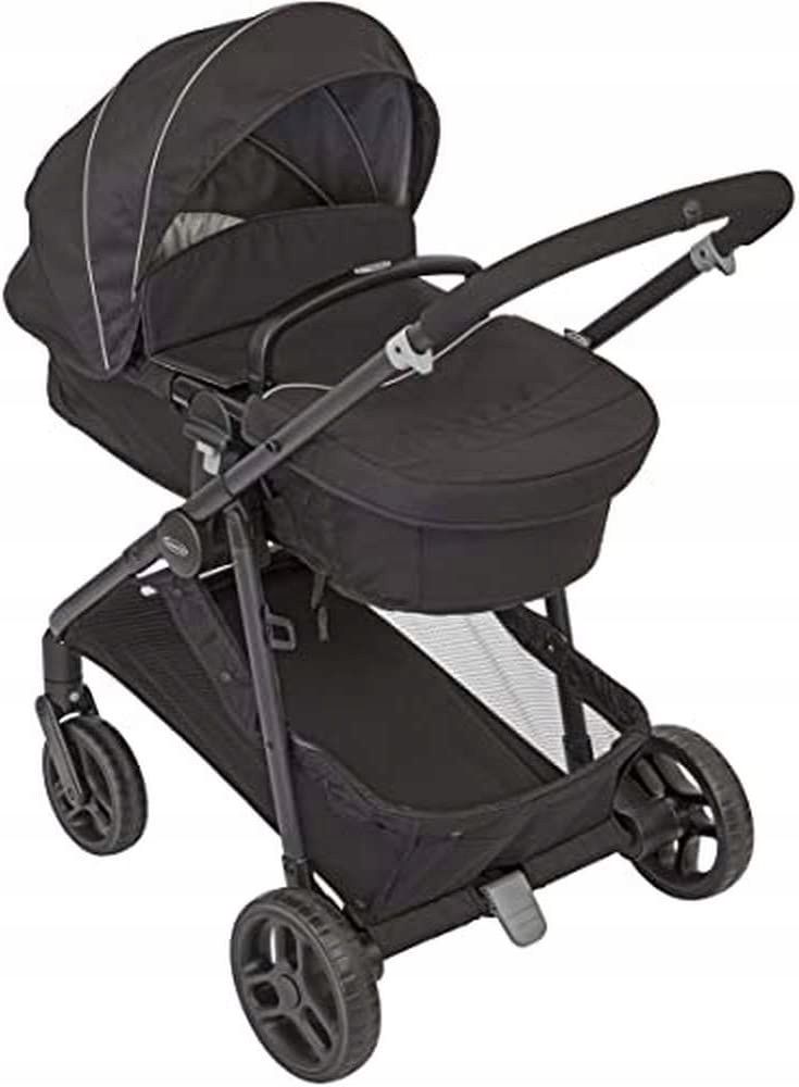 graco transform 2w1 wózek wielofunkcyjny black