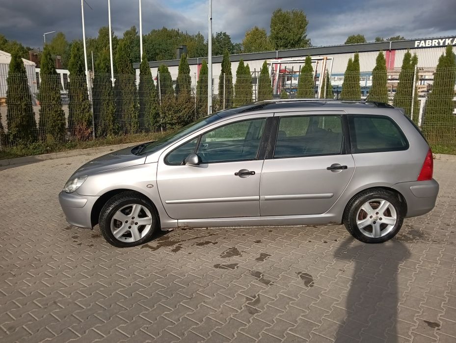 Peugeot 307 SW kombi 1.6 HDi panorama dach klimatyzacja 2002r tdi