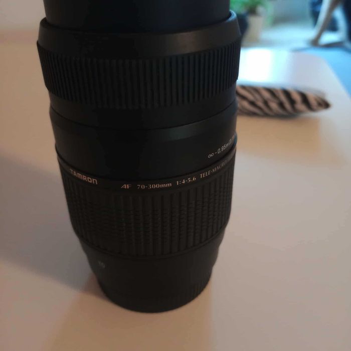Tamron 70–300 mm F/4–5.6 – Teleobjetiva para Canon EF